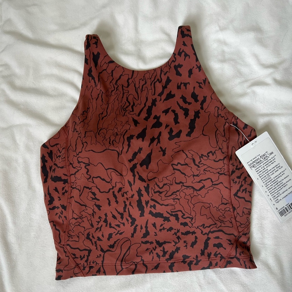 Lululemon align high-neck tank *Jaq size 6 - NWT